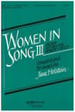 Women in Song III SSA Singer's Edition cover